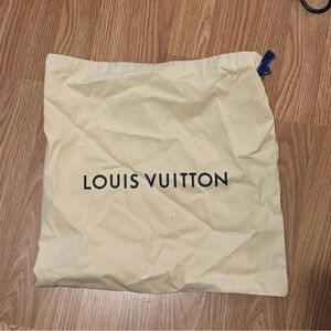 Large Louis Vuitton dust bag